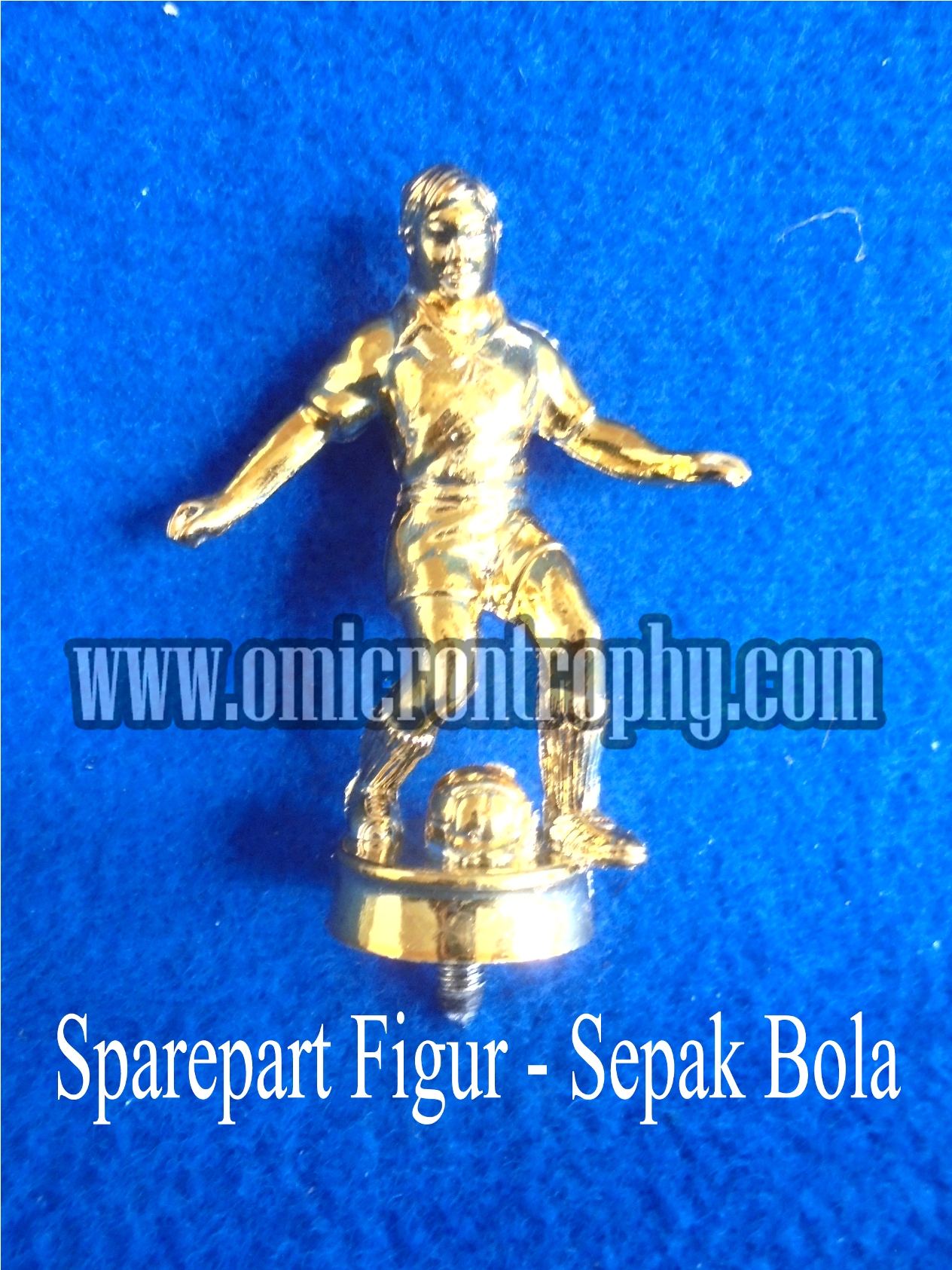 Sparepart Bahan Piala Trophy Plastik - Figur Sepak Bola Futsal